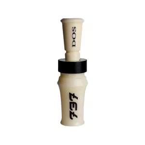 737 Dos Duck Call Ivory/Black Anodized
