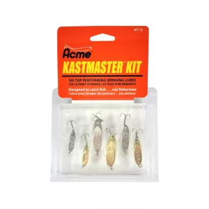 Acme Kastmaster Kit Spoon Multi-Pack Assorted 6PK