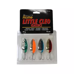 Acme Little Cleo Classics Spoon Kit 3/4oz Assorted 4PK