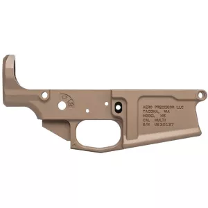 Aero Precision AR-10 Stripped Lower Receiver Flat Dark Earth
