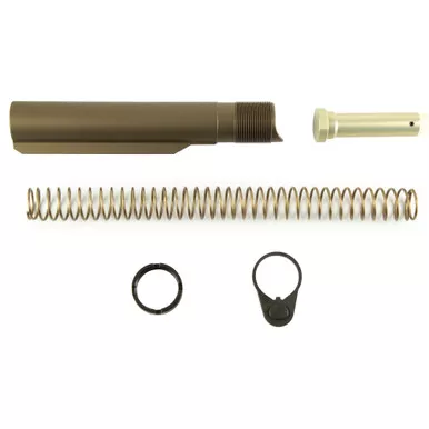 Aero Precision Enhanced Carbine Buffer Kit | Buffer Tube Complete Assembly | Anodized Finish | Olive Drab Green | Fits AR10 | APRH101463C