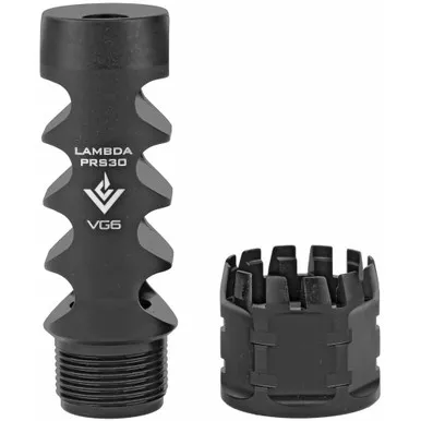 Aero Precision Lambda PRS 30 | Muzzle Brake | 308 Win/7.62MM | Black | 5/8X24 | APVG100029AR1