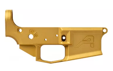 Aero Precision Stripped M4E1 Lower Receiver | Lower Receiver | M4E1 | Gold | APSL100525