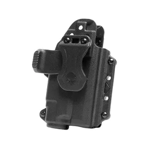 Alien Gear Holsters Photon IWB/OWB Holster Ambidextrous Springfield Hellcat, Hellcat OSP with Streamlight TLR-7 Polymer Black