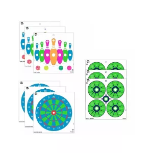 Allen EZ Aim Fun Triggering More Fun Paper Target 9PK
