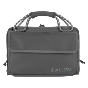 Allen Rollins Double Handgun Case 14" Gray