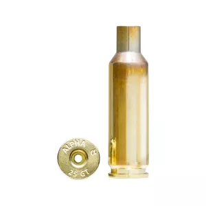 Alpha Munitions 25 GT Brass Box of 100
