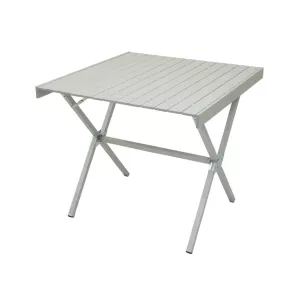 ALPS Mountaineering Square Camp Table Aluminum Silver