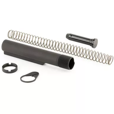 ATI Outdoors Buffer Tube Kit | Mil-Spec | Spring | Buffer | Locking Ring & Nut | Black | A.5.10.2240