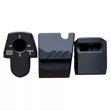 Backup Tactical Compensator | Black | 1/2X28 | P320COMP-C-BLK