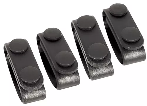 BH MOLDED BLT KEEPERS (4) BLK