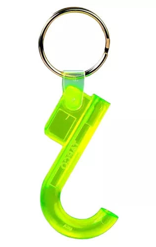 BORE LIGHT KEYCHAIN NEON GREEN |