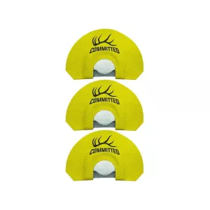 Born and Raised Outdoors Committed Elk Diaphragm Call 3PK