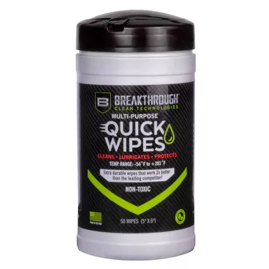 Breakthrough Clean Technologies Quick Wipes | Solvent | 50ct | BT-CLP-QW-50