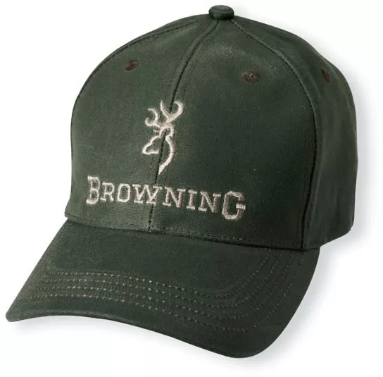 Browning Dura-Wax Solid Color Cap 308412381, Olive