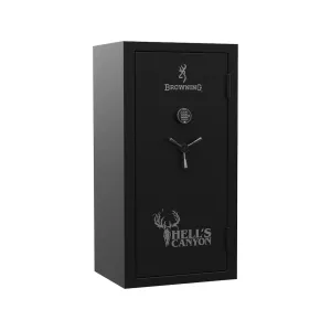 Browning Hell's Canyon Fire Resistant 33 Gun Safe with Electronic Lock Gloss Black