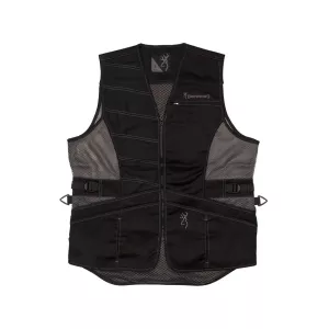 Browning Men's Ace Shooting Vest Polyester Black Large