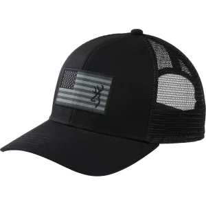 Browning Mens Glory Mesh Back Hat Black