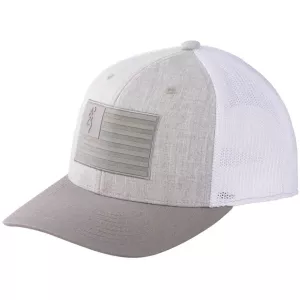 Browning Mens Recon Flag Hat Gray