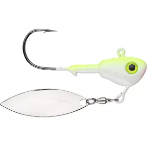 Buckeye Lures Su-Spin Blade 1/4oz Underspin Jighead Chartreuse