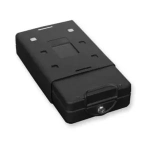 Bulldog Car Vault Lockbox with Keylock and Mounting Bracket Black