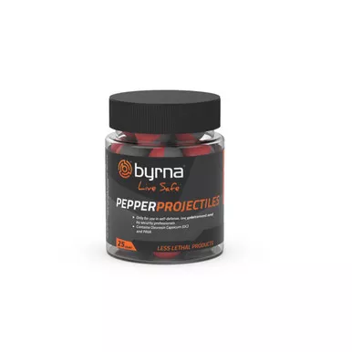 Byrna .68 Cal Pepper Projectiles - 25 Count