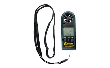 CaldwellWind Wizard II Black Measures Wind Speed/Temperature LCD Backlight