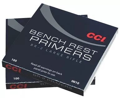CCI 0010 Bench Rest BR-2 Large Rifle Primers - Multi-Caliber