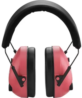 Champion Pink Adjustable Electronic Earmuffs 21 dB (40975)