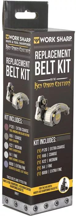 Darex Work Sharp Knife & Tool Sharpener Ken Onion Edition Replacement Belt Kit (WSSAKO81113)