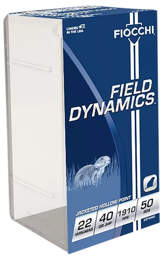 Fiocchi Field Dynamics Performance 22WMR 40gr Jacket