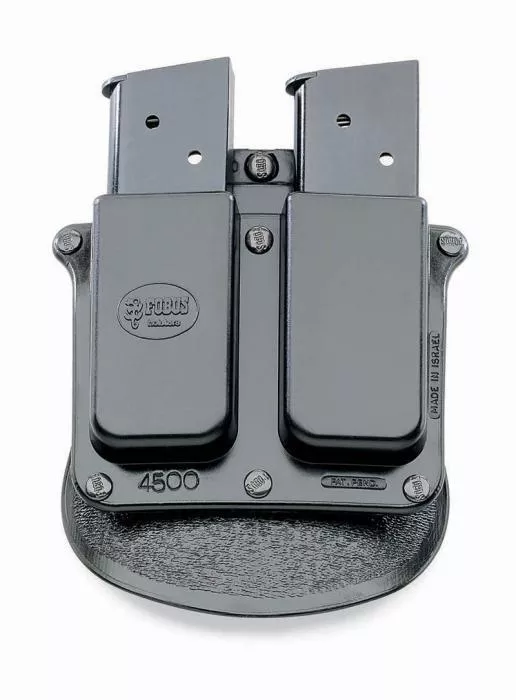 Fobus .45 Double Magazine Paddle Pouch Single Stack