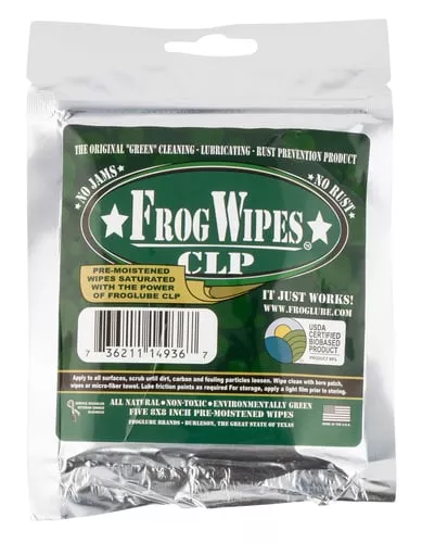 FrogLube CLP Wipes - 5/pk