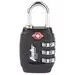 FSDC | 3-Dial TSA Combo Shackle Lock | TSA747RCB