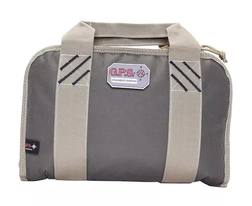 GPS DOUBLE PISTOL CASE GREEN/KHAKI