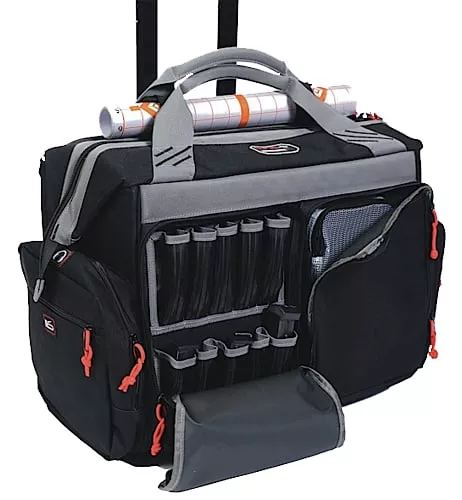 GPS Rolling Range Bag with Telescoping Handle