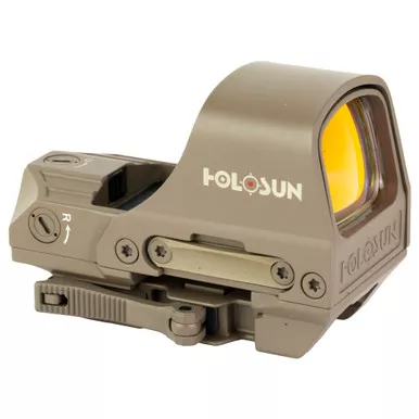 Holosun Technologies 510C Reflex | Red Dot | MRS | 2 MOA Dot & 65 MOA Circle | Flat Dark Earth | HS510C-FDE