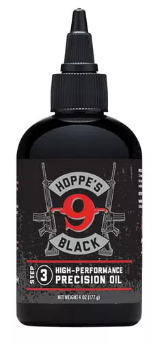 HOPPES BLACK LUBE BOTTLE 4OZ