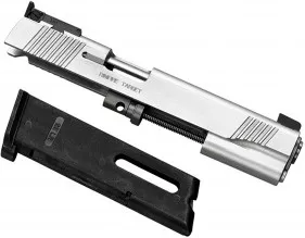 Kimber 1100485 Pistol Conversion Kit Rimfire Compact (Silver) - .22 LR, 10 Rd