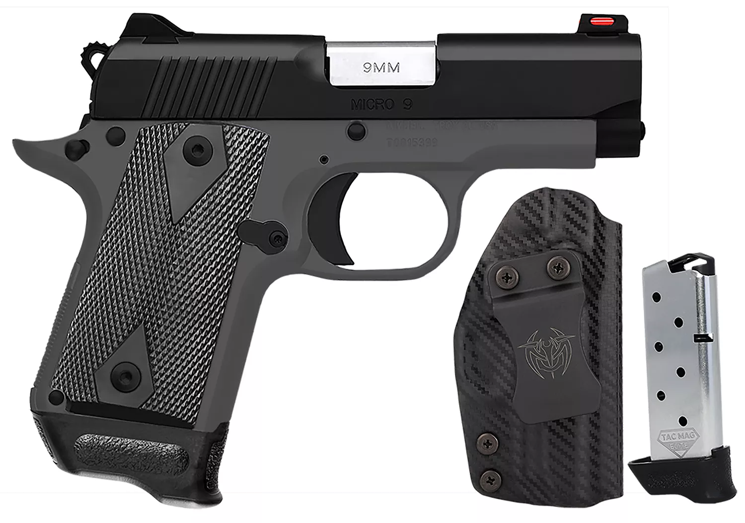 KIMBER 3300257 MICRO 9 SHADOW GHOST 9MM 3.15"RTC