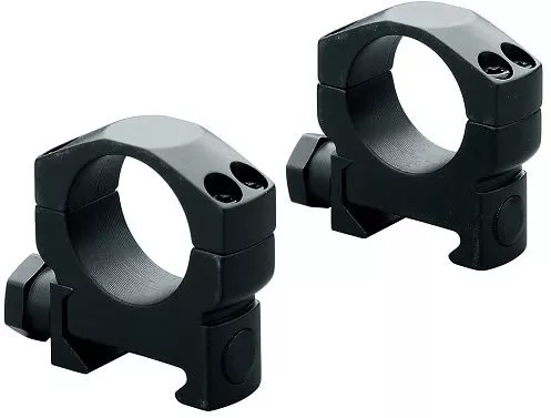 Leupold Mark 4 Rings 60595, Medium, 1", Matte Black
