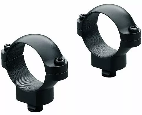 Leupold Quick Release Rings 49974, Medium, 1", Matte Black