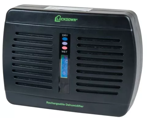 LOCKDOWN RECHARGEABLE DEHUMIDIFIER