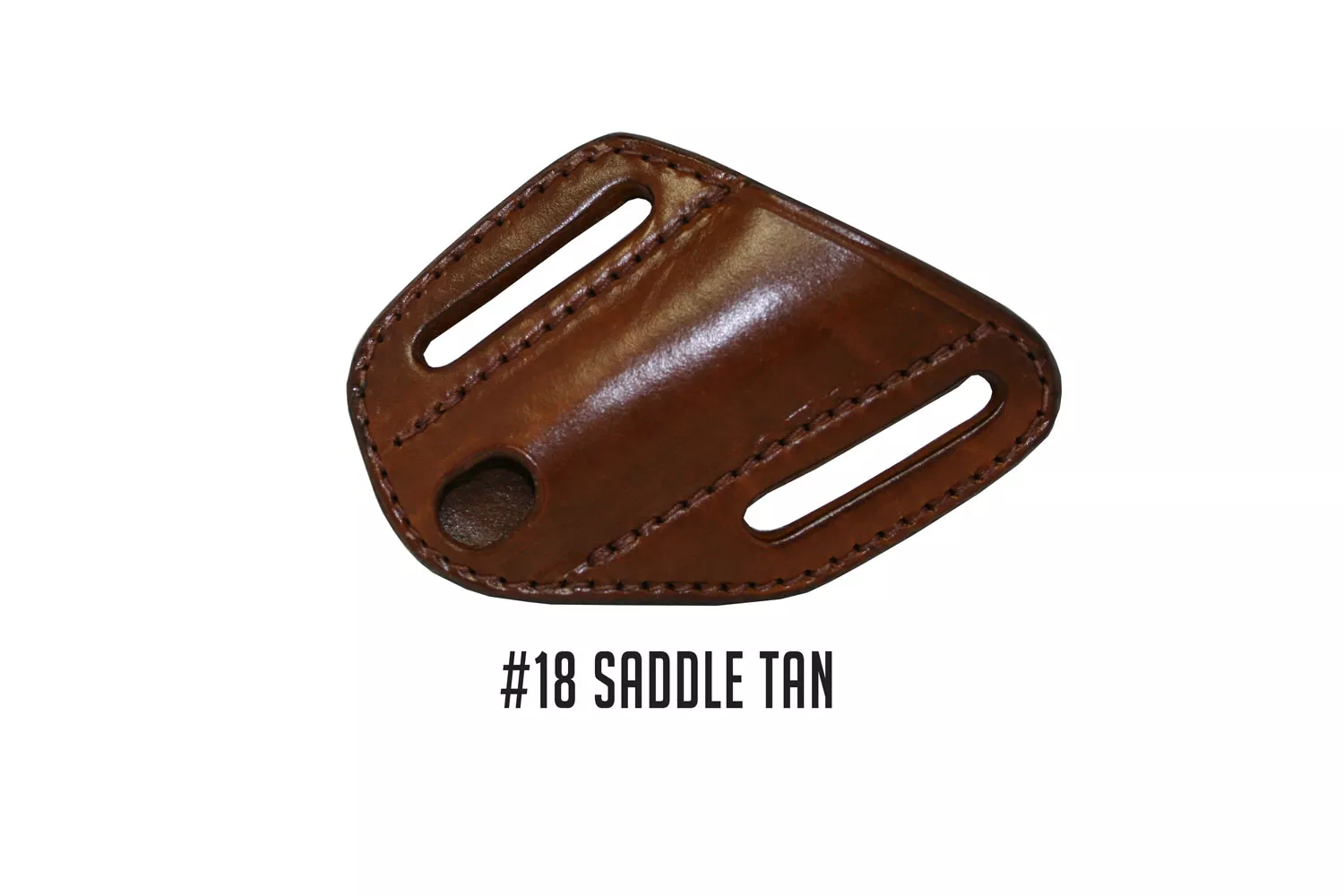 A&M Leatherwork Handmade Case Trapper Sheath, Saddle Tan (AMLW18ST)