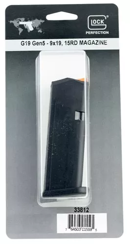 MAGAZINE G19 G5 9MM 15RD PKG |