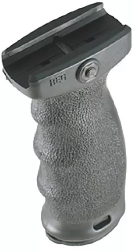 Mission First Tactical REACT Ergonomic Vertical Grip, Black (REG)