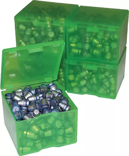 MTM Cast Bullet Box Clear Green 2/ct
