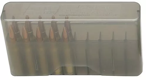MTM J20L41 Large Base 20 Round Rifle Ammo Box, Smoke