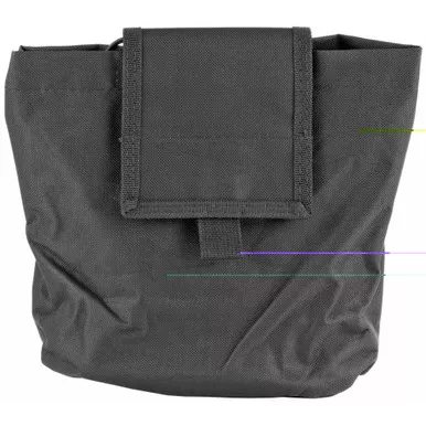 NcSTAR Folding Dump Pouch | Nylon | Black | CVFDP2935B