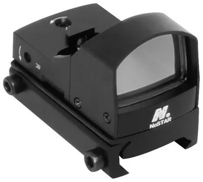 NcStar Red Dot Scope DDAB, 1x, 23.5X16.8MM Screen, Black, 2 MOA DOT